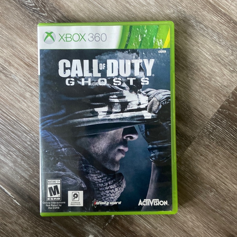 Call of duty ghosts. Xbox 360